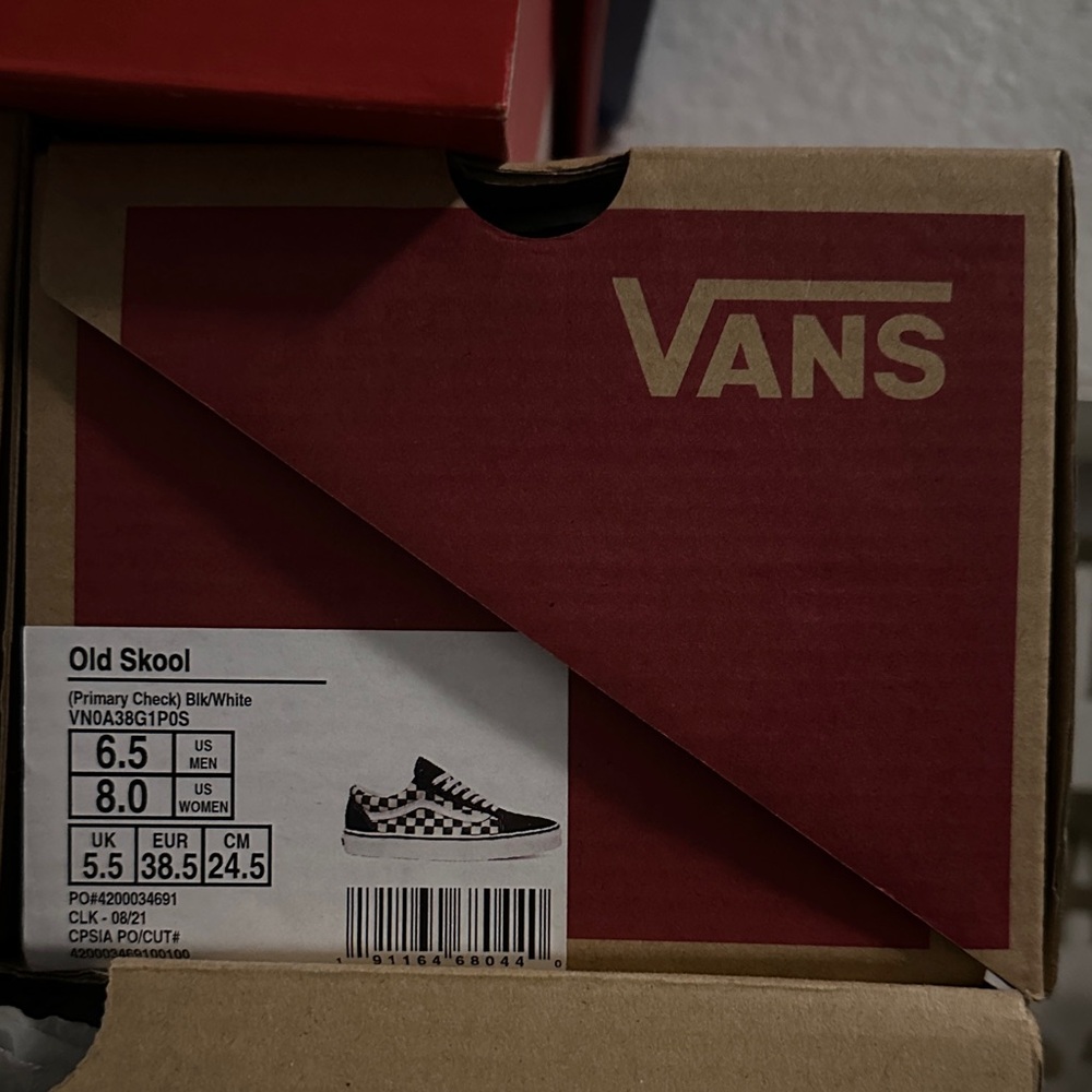 Vans Old Skool Black and White Checkered Shoes